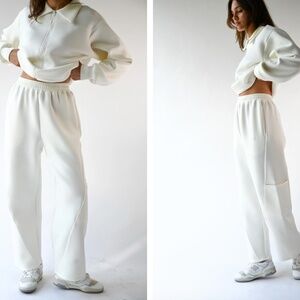 yllw - HARRY KNIT NEOPRENE PANTS